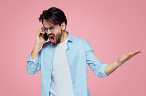 angry call